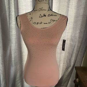Pink camisole tank top